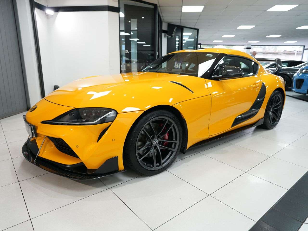 A 2022 TOYOTA SUPRA 3.0T GR Pro Coupe 3dr Petrol Auto Euro 6 (s/s) (340 ps) 1 FORMER KEEPER + L A 2022 TOYOTA SUPRA 3.0T GR Pro Coupe 3dr Petrol Auto Euro 6 (s/s) (340 ps) 1 FORMER KEEPER + L