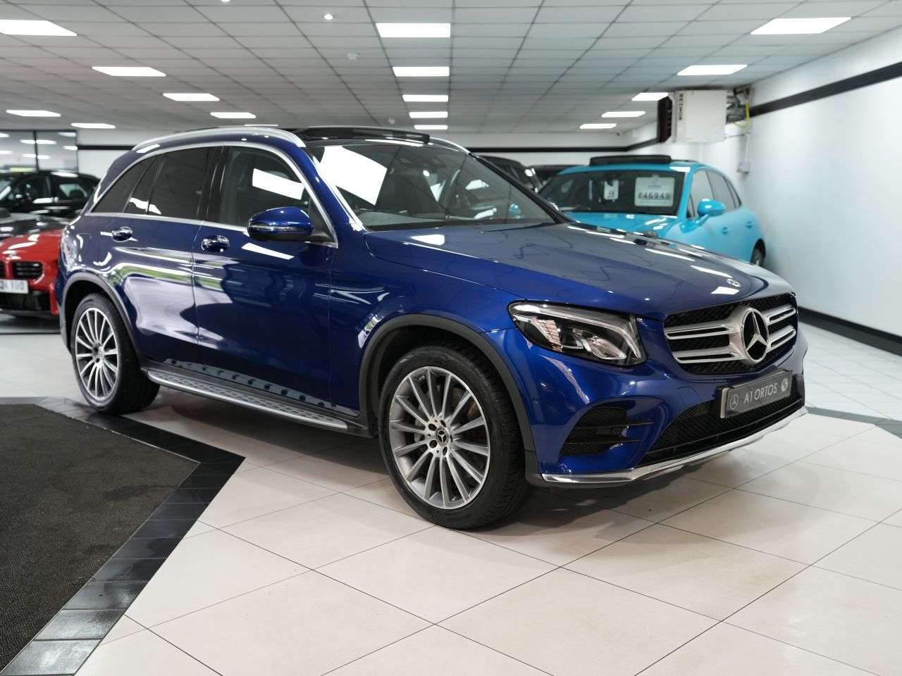 A 2018 MERCEDES-BENZ GLC 3.0 GLC350d V6 AMG Line (Premium) SUV 5dr Diesel G-Tronic 4MATIC Euro 6 (s/ A 2018 MERCEDES-BENZ GLC 3.0 GLC350d V6 AMG Line (Premium) SUV 5dr Diesel G-Tronic 4MATIC Euro 6 (s/