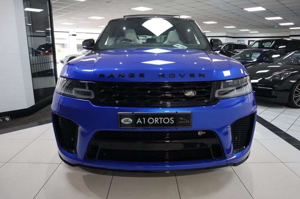 A 2020 LAND ROVER RANGE ROVER SPORT 5.0 P575 V8 GPF SVR SUV 5dr Petrol Auto 4WD Euro 6 (s/s) (575 ps) BEAUTIFUL A 2020 LAND ROVER RANGE ROVER SPORT 5.0 P575 V8 GPF SVR SUV 5dr Petrol Auto 4WD Euro 6 (s/s) (575 ps) BEAUTIFUL