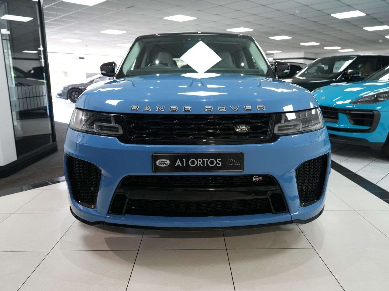 A 2022 LAND ROVER RANGE ROVER SPORT 5.0 P575 V8 GPF SVR Ultimate Edition SUV 5dr Petrol Auto 4WD Euro 6 (s/s) ( A 2022 LAND ROVER RANGE ROVER SPORT 5.0 P575 V8 GPF SVR Ultimate Edition SUV 5dr Petrol Auto 4WD Euro 6 (s/s) (