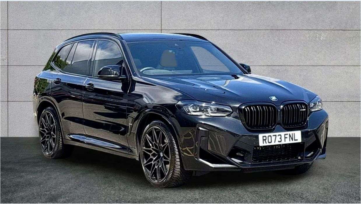 A 2023 BMW X3 M 3.0 M Competition SUV 5dr Petrol Auto xDrive Euro 6 (s/s) (510 ps) RUNNING A 2023 BMW X3 M 3.0 M Competition SUV 5dr Petrol Auto xDrive Euro 6 (s/s) (510 ps) RUNNING