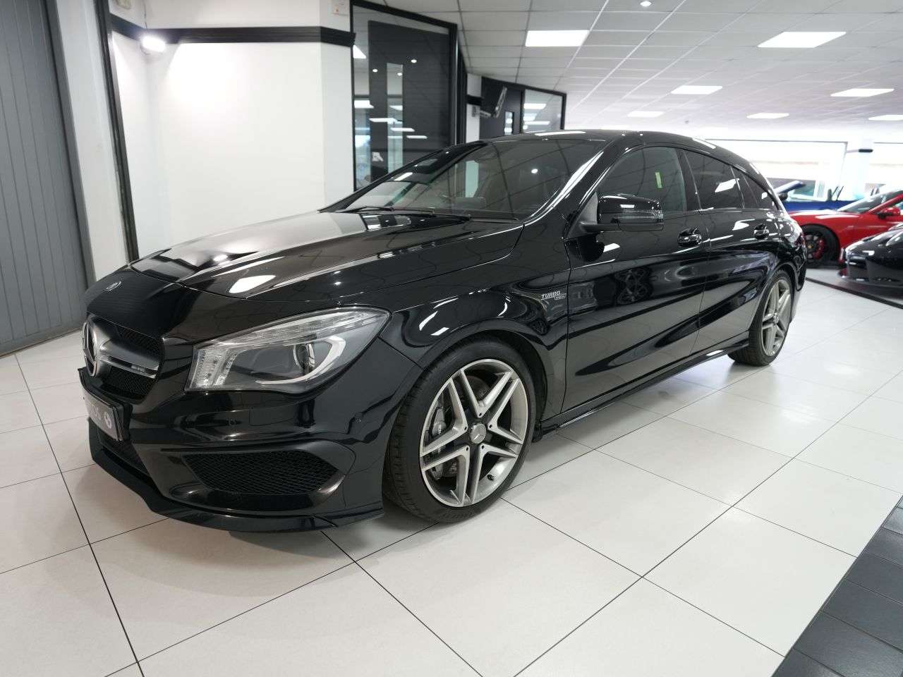 A 2015 MERCEDES-BENZ CLA 2.0 CLA45 AMG Shooting Brake 5dr Petrol SpdS DCT 4MATIC Euro 6 (s/s) (381 p A 2015 MERCEDES-BENZ CLA 2.0 CLA45 AMG Shooting Brake 5dr Petrol SpdS DCT 4MATIC Euro 6 (s/s) (381 p