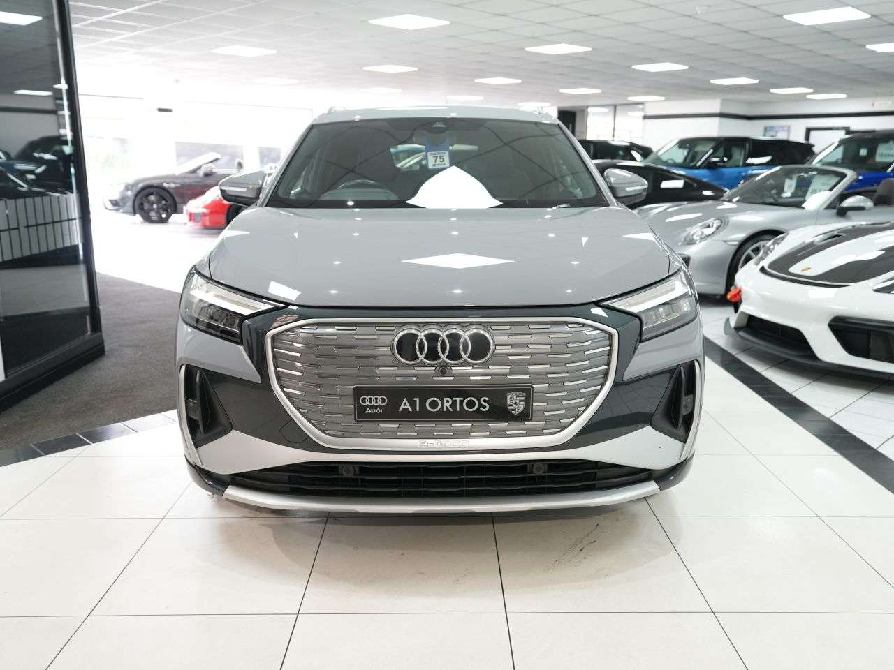 A 2022 AUDI Q4 E-TRON 40 S line SUV 5dr Electric Auto 82kWh (204 ps) SONOS+CARPLAY+20'S+ADAP A 2022 AUDI Q4 E-TRON 40 S line SUV 5dr Electric Auto 82kWh (204 ps) SONOS+CARPLAY+20'S+ADAP