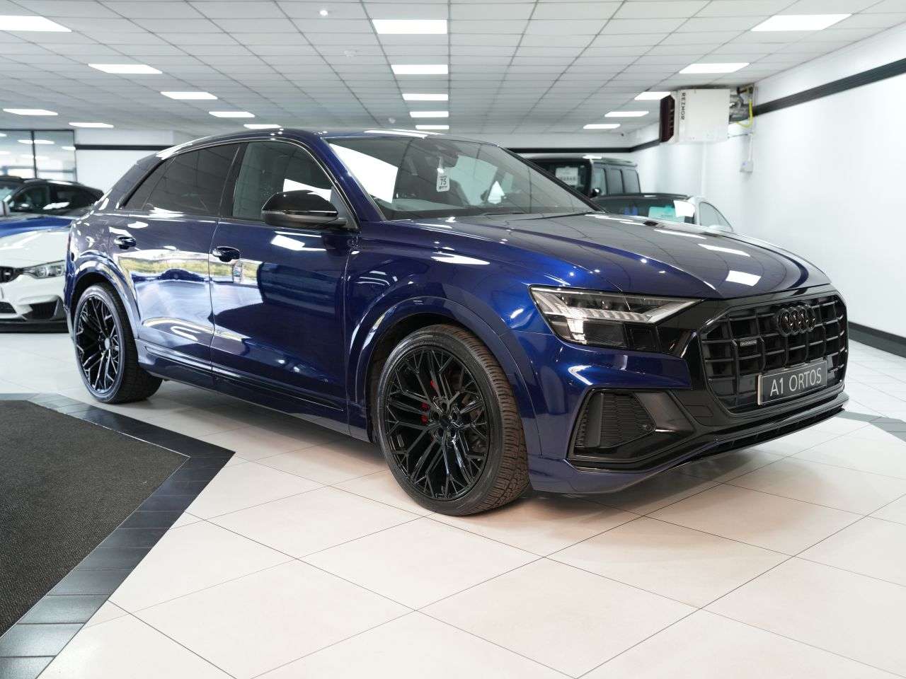 A 2019 AUDI Q8 3.0 TDI V6 50 S line SUV 5dr Diesel Tiptronic quattro Euro 6 (s/s) (286 ps) A 2019 AUDI Q8 3.0 TDI V6 50 S line SUV 5dr Diesel Tiptronic quattro Euro 6 (s/s) (286 ps)
