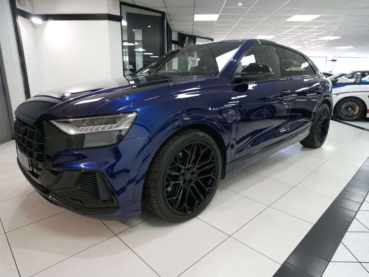 A 2019 AUDI Q8 3.0 TDI V6 50 S line SUV 5dr Diesel Tiptronic quattro Euro 6 (s/s) (286 ps) A 2019 AUDI Q8 3.0 TDI V6 50 S line SUV 5dr Diesel Tiptronic quattro Euro 6 (s/s) (286 ps)