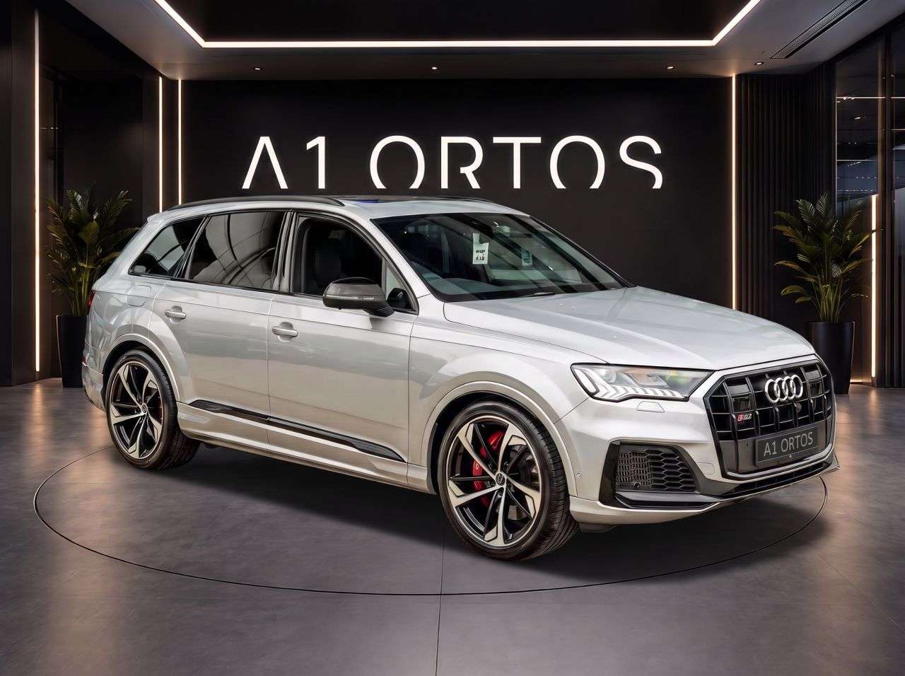 A 2021 AUDI SQ7 4.0 TFSI V8 Black Edition SUV 5dr Petrol Tiptronic quattro Euro 6 (s/s) (50 A 2021 AUDI SQ7 4.0 TFSI V8 Black Edition SUV 5dr Petrol Tiptronic quattro Euro 6 (s/s) (50