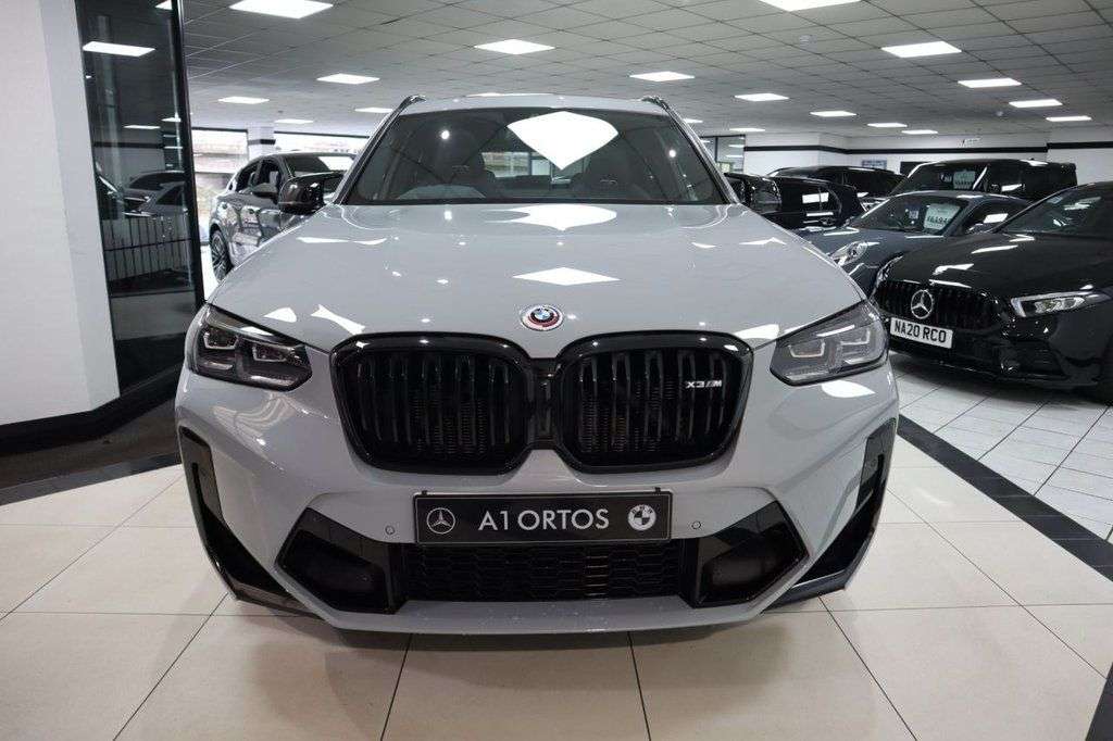 A 2021 BMW X3 M 3.0 M Competition SUV 5dr Petrol Auto xDrive Euro 6 (s/s) (510 ps) 1 OWNER A 2021 BMW X3 M 3.0 M Competition SUV 5dr Petrol Auto xDrive Euro 6 (s/s) (510 ps) 1 OWNER