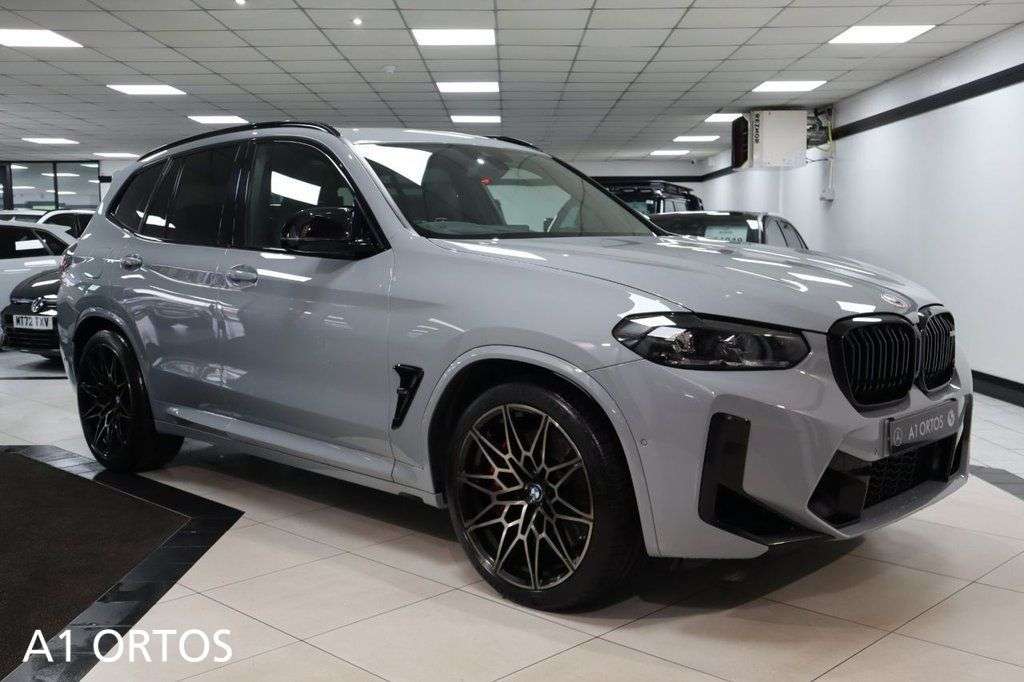 A 2021 BMW X3 M 3.0 M Competition SUV 5dr Petrol Auto xDrive Euro 6 (s/s) (510 ps) 1 OWNER A 2021 BMW X3 M 3.0 M Competition SUV 5dr Petrol Auto xDrive Euro 6 (s/s) (510 ps) 1 OWNER