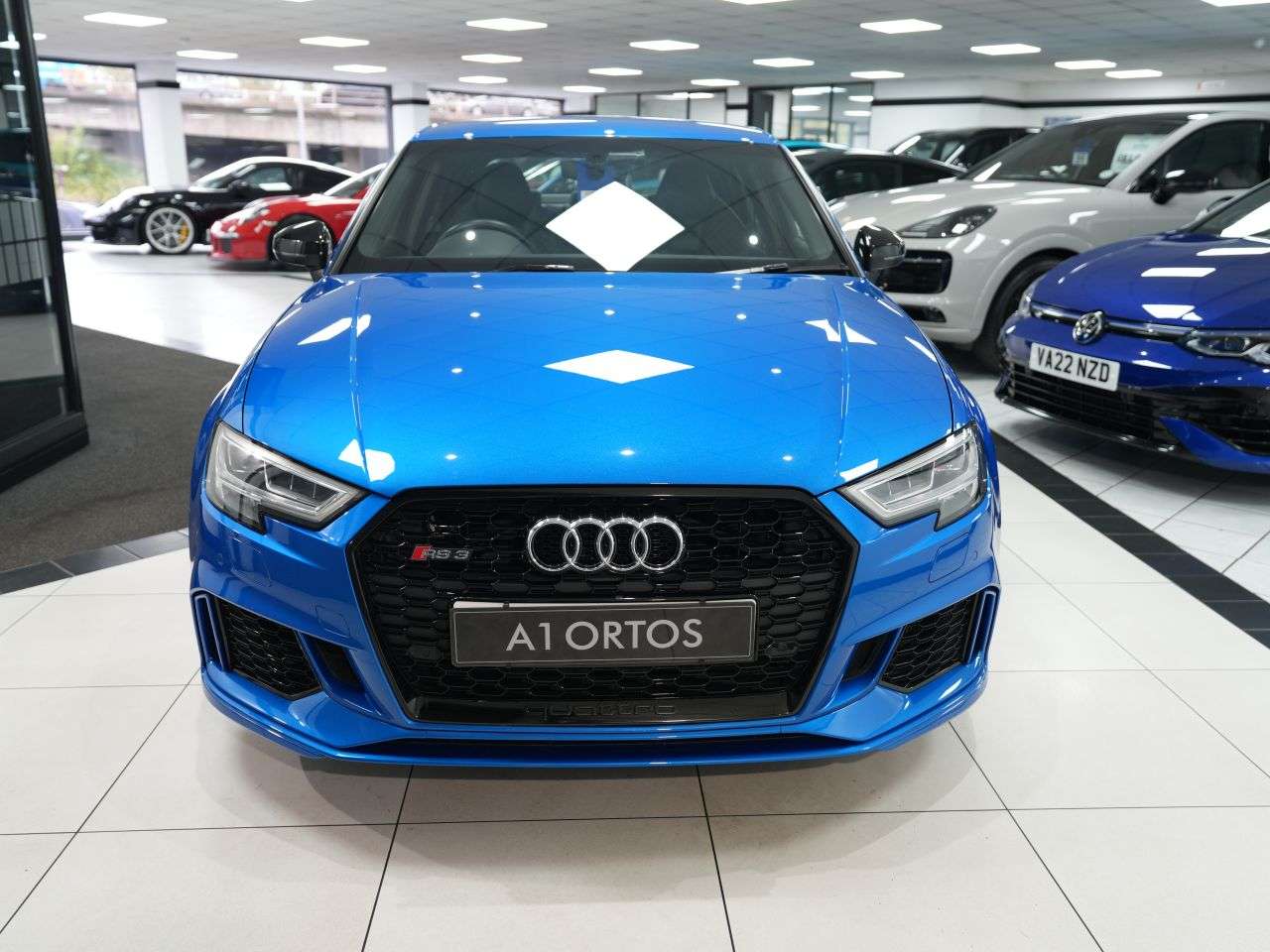A 2018 AUDI RS3 2.5 TFSI Saloon 4dr Petrol S Tronic quattro Euro 6 (s/s) (400 ps) 1 OWNER+8 A 2018 AUDI RS3 2.5 TFSI Saloon 4dr Petrol S Tronic quattro Euro 6 (s/s) (400 ps) 1 OWNER+8
