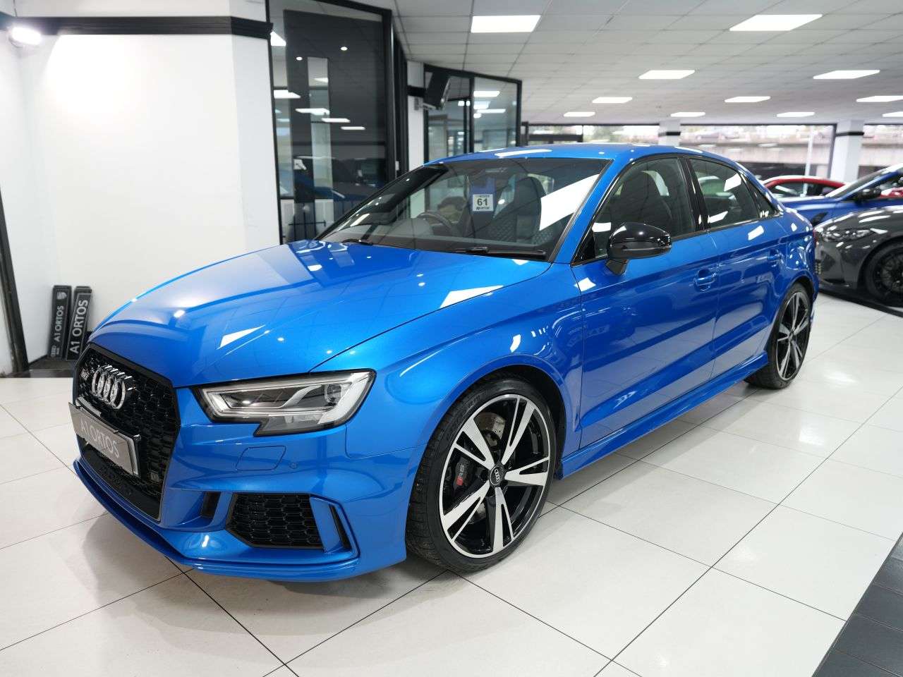 A 2018 AUDI RS3 2.5 TFSI Saloon 4dr Petrol S Tronic quattro Euro 6 (s/s) (400 ps) 1 OWNER+8 A 2018 AUDI RS3 2.5 TFSI Saloon 4dr Petrol S Tronic quattro Euro 6 (s/s) (400 ps) 1 OWNER+8