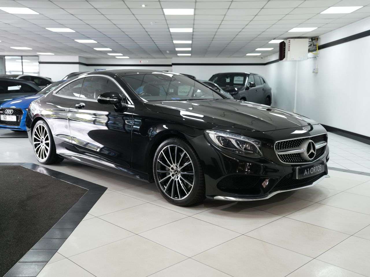 A 2017 MERCEDES-BENZ S CLASS 4.7 S500 V8 AMG Line (Premium) Coupe 2dr Petrol G-Tronic Euro 6 (s/s) (455 A 2017 MERCEDES-BENZ S CLASS 4.7 S500 V8 AMG Line (Premium) Coupe 2dr Petrol G-Tronic Euro 6 (s/s) (455