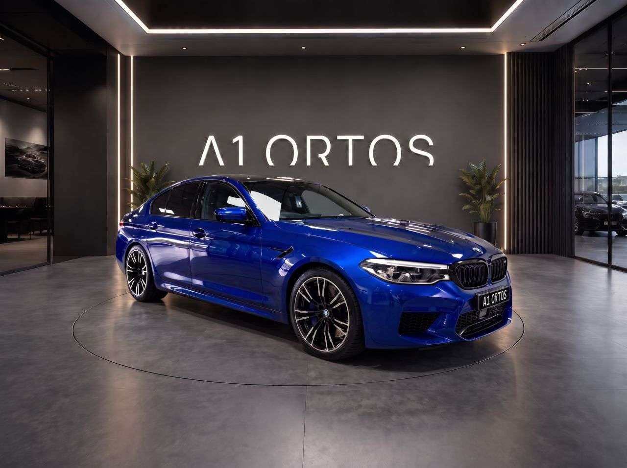 A 2019 BMW M5 4.4 V8 GPF Saloon 4dr Petrol Steptronic xDrive Euro 6 (s/s) (600 ps) ONE FO A 2019 BMW M5 4.4 V8 GPF Saloon 4dr Petrol Steptronic xDrive Euro 6 (s/s) (600 ps) ONE FO