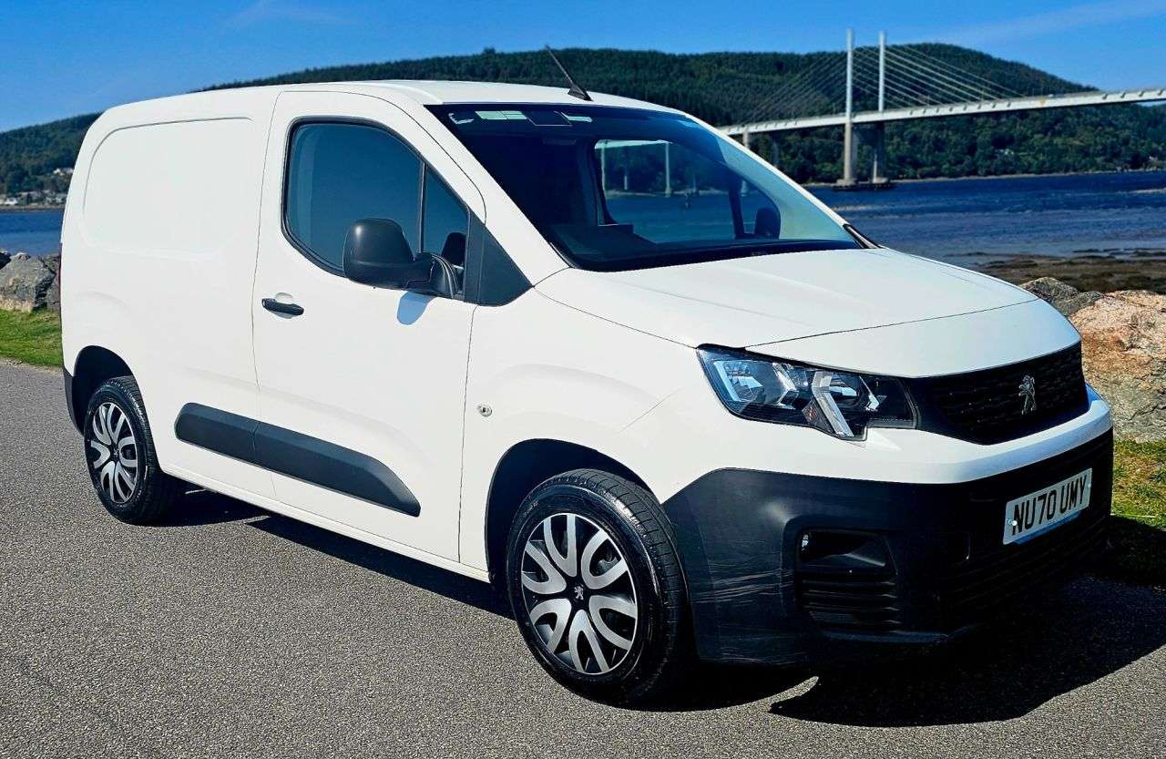 A 2020 PEUGEOT PARTNER 1.5 BlueHDi 1000 Professional Standard Panel Van 5dr Diesel Manual SWB Euro A 2020 PEUGEOT PARTNER 1.5 BlueHDi 1000 Professional Standard Panel Van 5dr Diesel Manual SWB Euro
