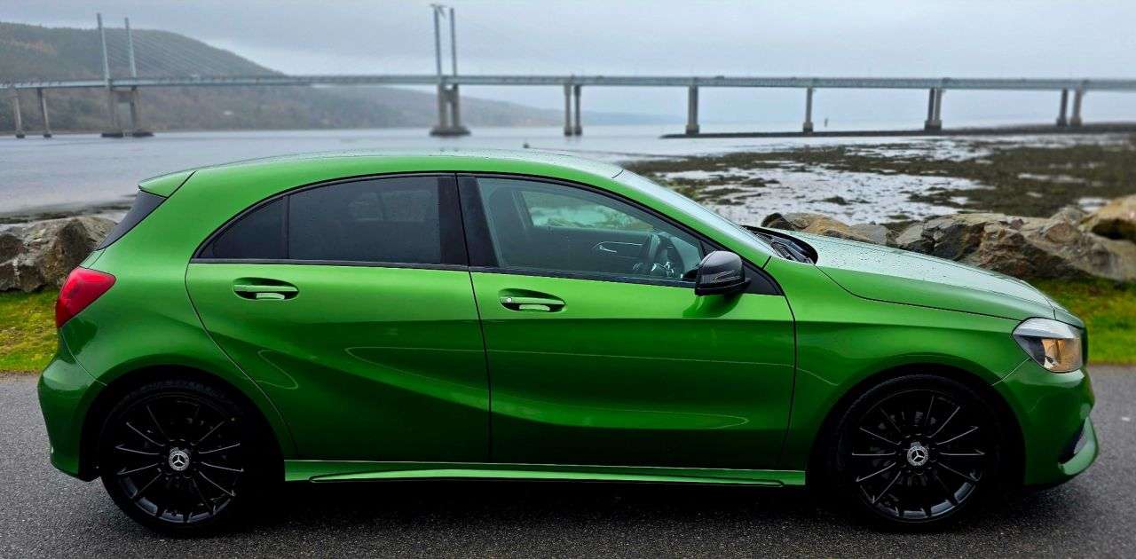 A 2018 MERCEDES-BENZ A-CLASS 1.6 A180 AMG Line Hatchback 5dr Petrol Manual Euro 6 (s/s) (122 ps) A 2018 MERCEDES-BENZ A-CLASS 1.6 A180 AMG Line Hatchback 5dr Petrol Manual Euro 6 (s/s) (122 ps)