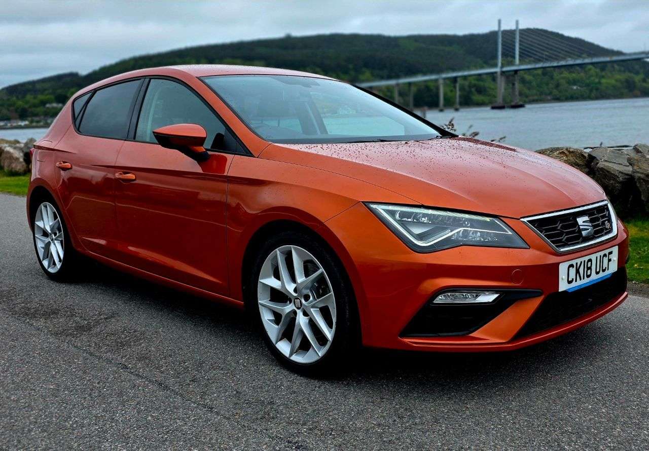 A 2018 SEAT LEON 1.8 TSI FR Technology Hatchback 5dr Petrol DSG Euro 6 (s/s) (180 ps) A 2018 SEAT LEON 1.8 TSI FR Technology Hatchback 5dr Petrol DSG Euro 6 (s/s) (180 ps)