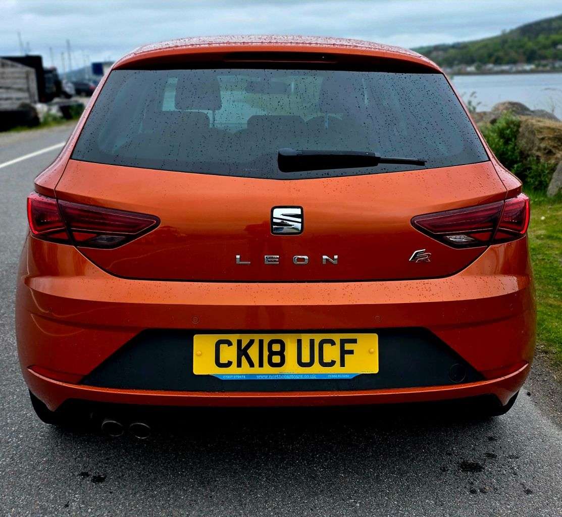 A 2018 SEAT LEON 1.8 TSI FR Technology Hatchback 5dr Petrol DSG Euro 6 (s/s) (180 ps) A 2018 SEAT LEON 1.8 TSI FR Technology Hatchback 5dr Petrol DSG Euro 6 (s/s) (180 ps)