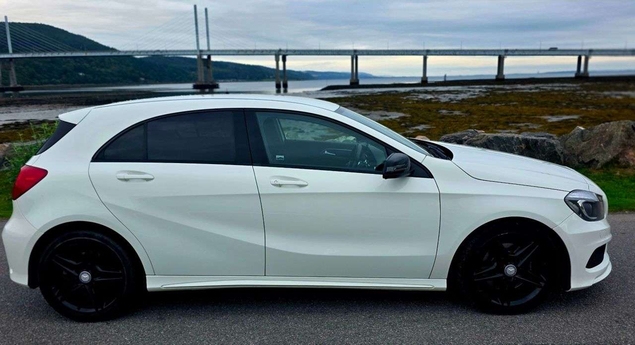 A 2014 MERCEDES-BENZ A CLASS 2.0 A250 AMG Sport Automatic Hatchback 5dr Petrol 7G-DCT 4MATIC Euro 6 (s/s A 2014 MERCEDES-BENZ A CLASS 2.0 A250 AMG Sport Automatic Hatchback 5dr Petrol 7G-DCT 4MATIC Euro 6 (s/s