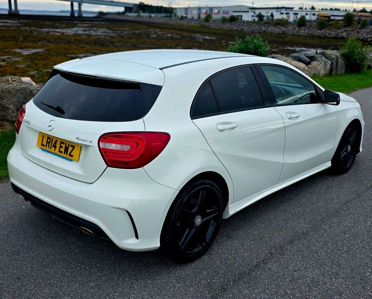 A 2014 MERCEDES-BENZ A CLASS 2.0 A250 AMG Sport Automatic Hatchback 5dr Petrol 7G-DCT 4MATIC Euro 6 (s/s A 2014 MERCEDES-BENZ A CLASS 2.0 A250 AMG Sport Automatic Hatchback 5dr Petrol 7G-DCT 4MATIC Euro 6 (s/s