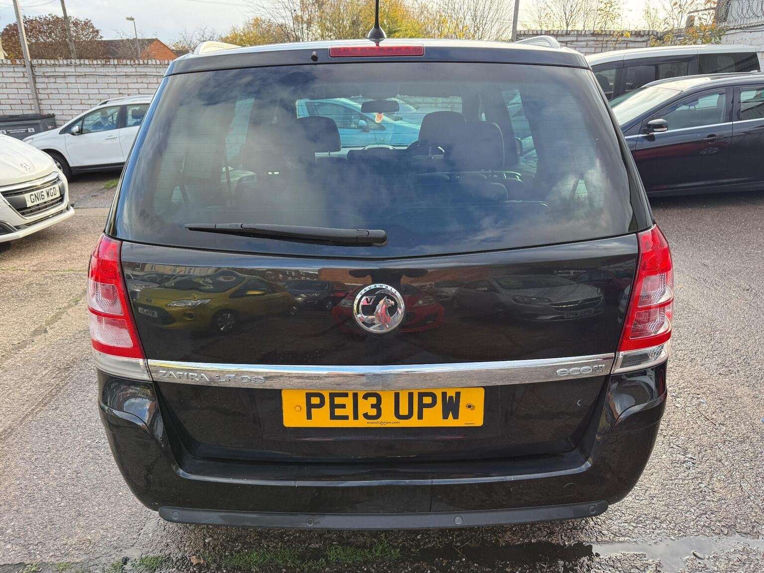 2013 VAUXHALL ZAFIRA 2013 VAUXHALL ZAFIRA