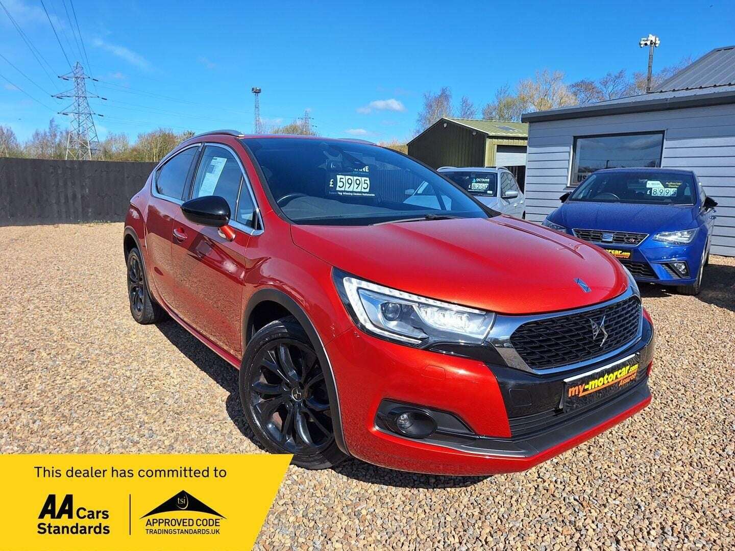 A 2016 DS DS 4 1.6 BlueHDi Crossback Euro 6 (s/s) 5dr A 2016 DS DS 4 1.6 BlueHDi Crossback Euro 6 (s/s) 5dr