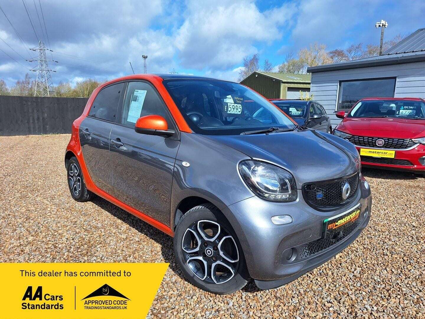 A 2018 SMART FORFOUR EQ 17.6kWh Prime (Premium) Auto 5dr (22kW Charger) A 2018 SMART FORFOUR EQ 17.6kWh Prime (Premium) Auto 5dr (22kW Charger)