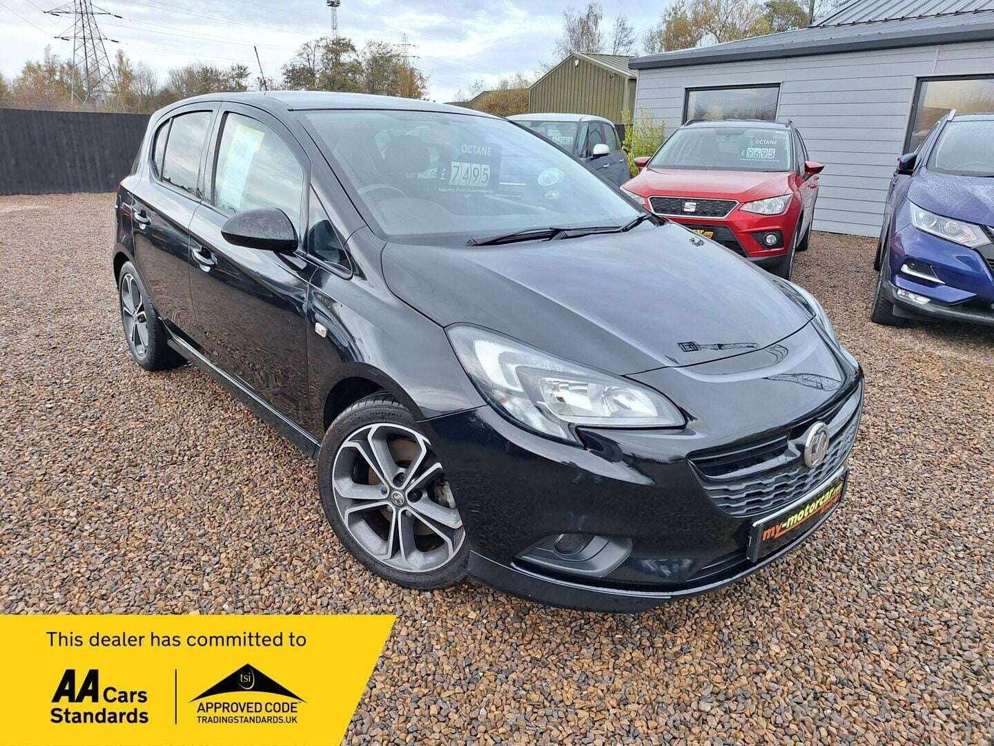 A 2018 VAUXHALL CORSA 1.4i Turbo Black Edition Euro 6 (s/s) 5dr A 2018 VAUXHALL CORSA 1.4i Turbo Black Edition Euro 6 (s/s) 5dr