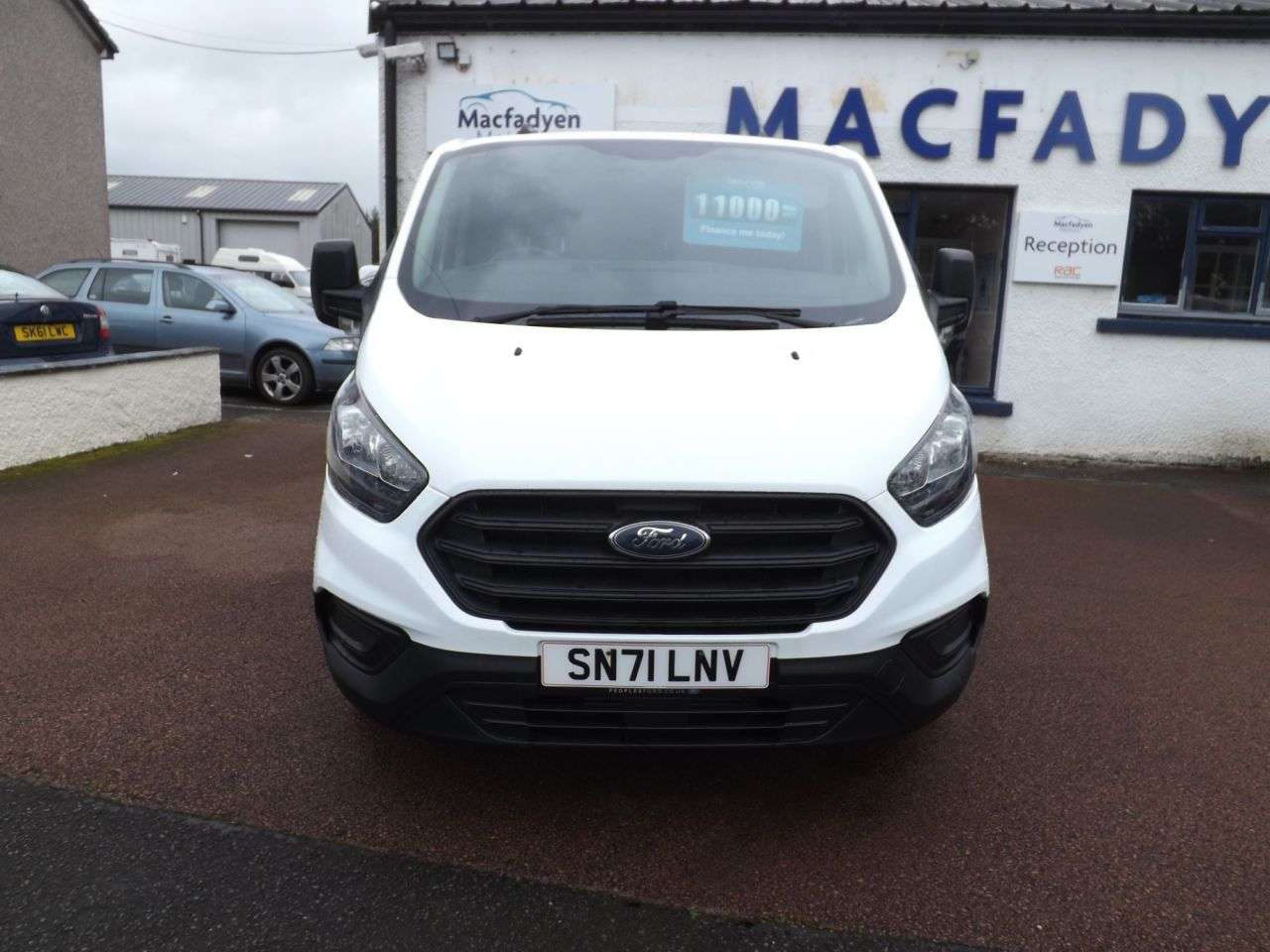 A 2021 FORD TRANSIT CUSTOM 2.0 280 EcoBlue Leader Panel Van 5dr Diesel Manual L1 H1 Euro 6 (s/s) (105 A 2021 FORD TRANSIT CUSTOM 2.0 280 EcoBlue Leader Panel Van 5dr Diesel Manual L1 H1 Euro 6 (s/s) (105