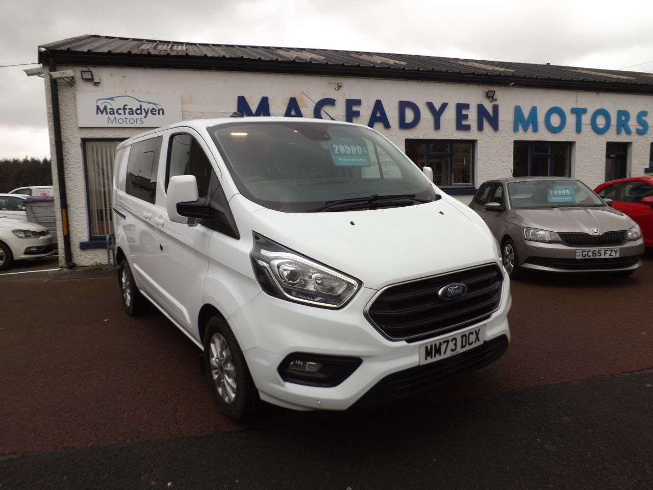 A 2023 FORD TRANSIT CUSTOM 2.0 300 EcoBlue Limited Crew Van Double Cab 5dr Diesel Manual L1 H1 Euro 6 A 2023 FORD TRANSIT CUSTOM 2.0 300 EcoBlue Limited Crew Van Double Cab 5dr Diesel Manual L1 H1 Euro 6