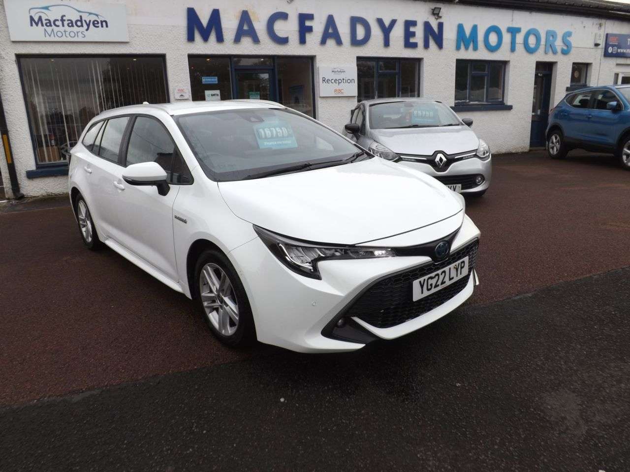 A 2022 TOYOTA COROLLA 1.8 VVT-h GPF Icon Tech Touring Sports 5dr Petrol Hybrid CVT Euro 6 (s/s) ( A 2022 TOYOTA COROLLA 1.8 VVT-h GPF Icon Tech Touring Sports 5dr Petrol Hybrid CVT Euro 6 (s/s) (