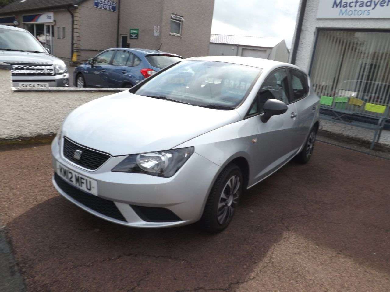 A 2012 SEAT IBIZA 1.2 S Hatchback 5dr Petrol Manual Euro 5 AC (70 ps) A 2012 SEAT IBIZA 1.2 S Hatchback 5dr Petrol Manual Euro 5 AC (70 ps)
