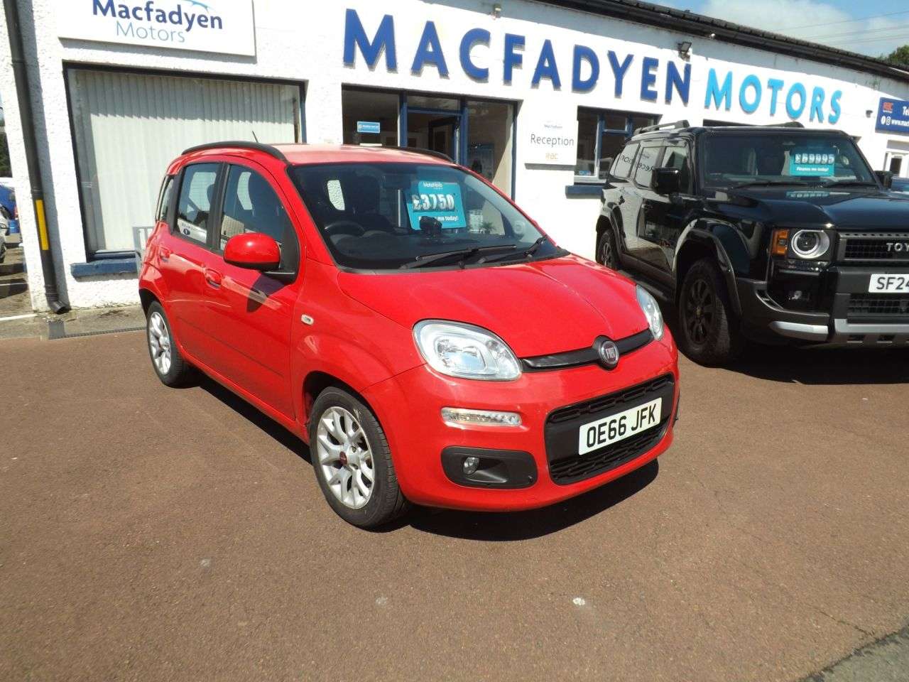 A 2016 FIAT PANDA LOUNGE A 2016 FIAT PANDA LOUNGE