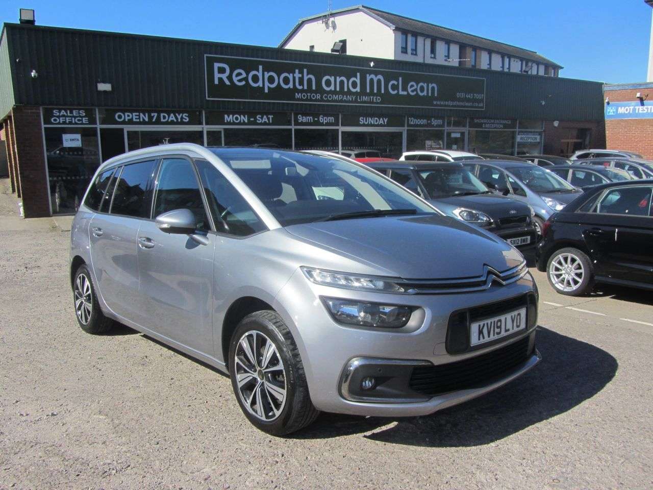 A 2019 CITROEN GRAND C4 SPACETOURER 1.2 PureTech Feel MPV 5dr Petrol EAT8 Euro 6 (s/s) (130 ps) 7 Seater A 2019 CITROEN GRAND C4 SPACETOURER 1.2 PureTech Feel MPV 5dr Petrol EAT8 Euro 6 (s/s) (130 ps) 7 Seater