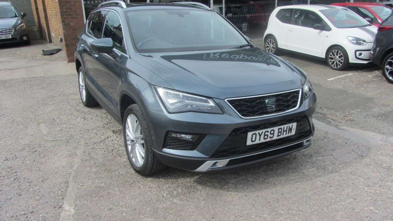 A 2019 SEAT ATECA 1.5 TSI EVO XCELLENCE SUV 5dr Petrol DSG Euro 6 (s/s) (150 ps) A 2019 SEAT ATECA 1.5 TSI EVO XCELLENCE SUV 5dr Petrol DSG Euro 6 (s/s) (150 ps)