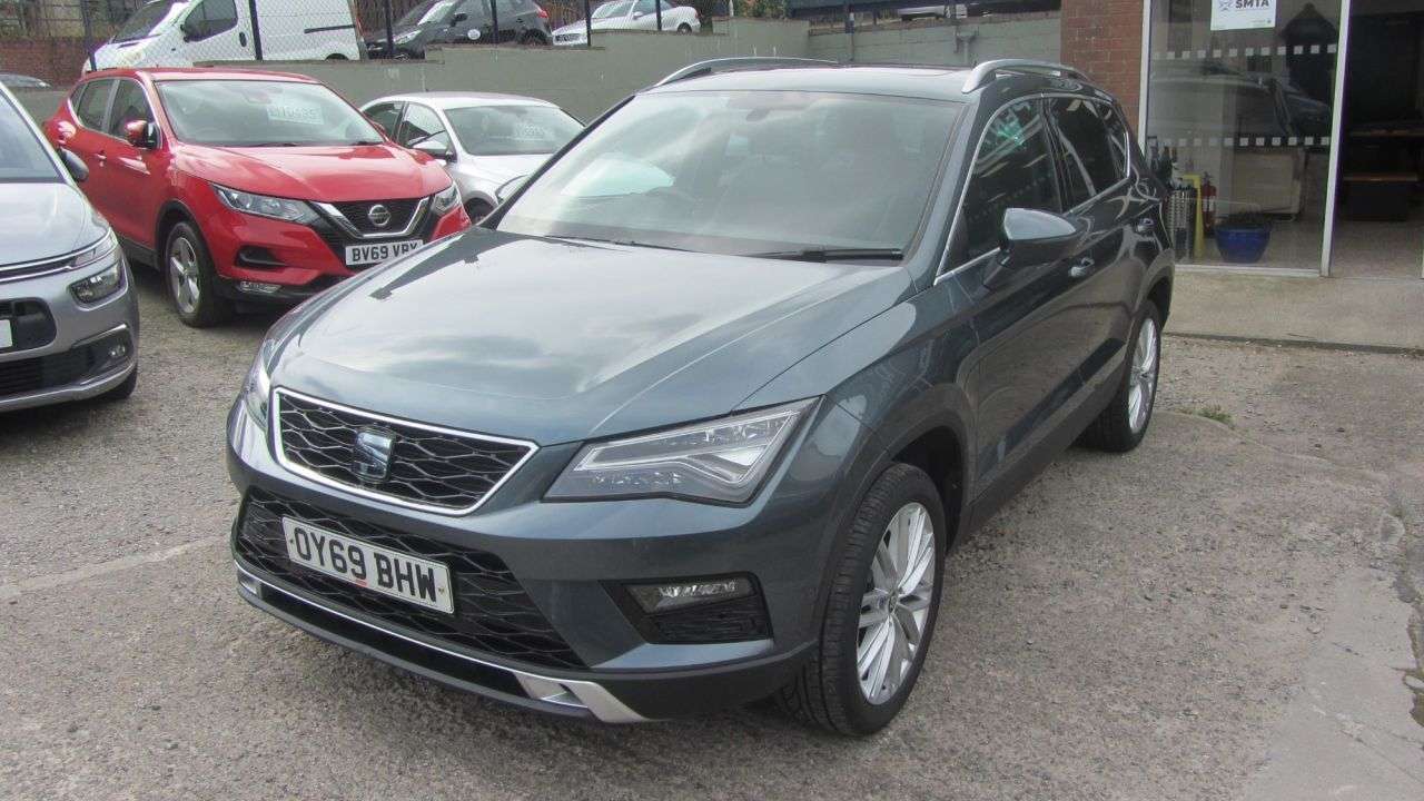 A 2019 SEAT ATECA 1.5 TSI EVO XCELLENCE SUV 5dr Petrol DSG Euro 6 (s/s) (150 ps) A 2019 SEAT ATECA 1.5 TSI EVO XCELLENCE SUV 5dr Petrol DSG Euro 6 (s/s) (150 ps)