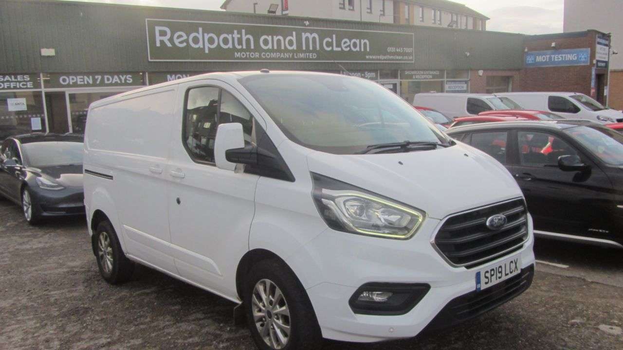 A 2019 FORD TRANSIT CUSTOM 2.0 340 EcoBlue Limited Panel Van 5dr Diesel Manual L1 H1 Euro 6 (170 ps) B A 2019 FORD TRANSIT CUSTOM 2.0 340 EcoBlue Limited Panel Van 5dr Diesel Manual L1 H1 Euro 6 (170 ps) B