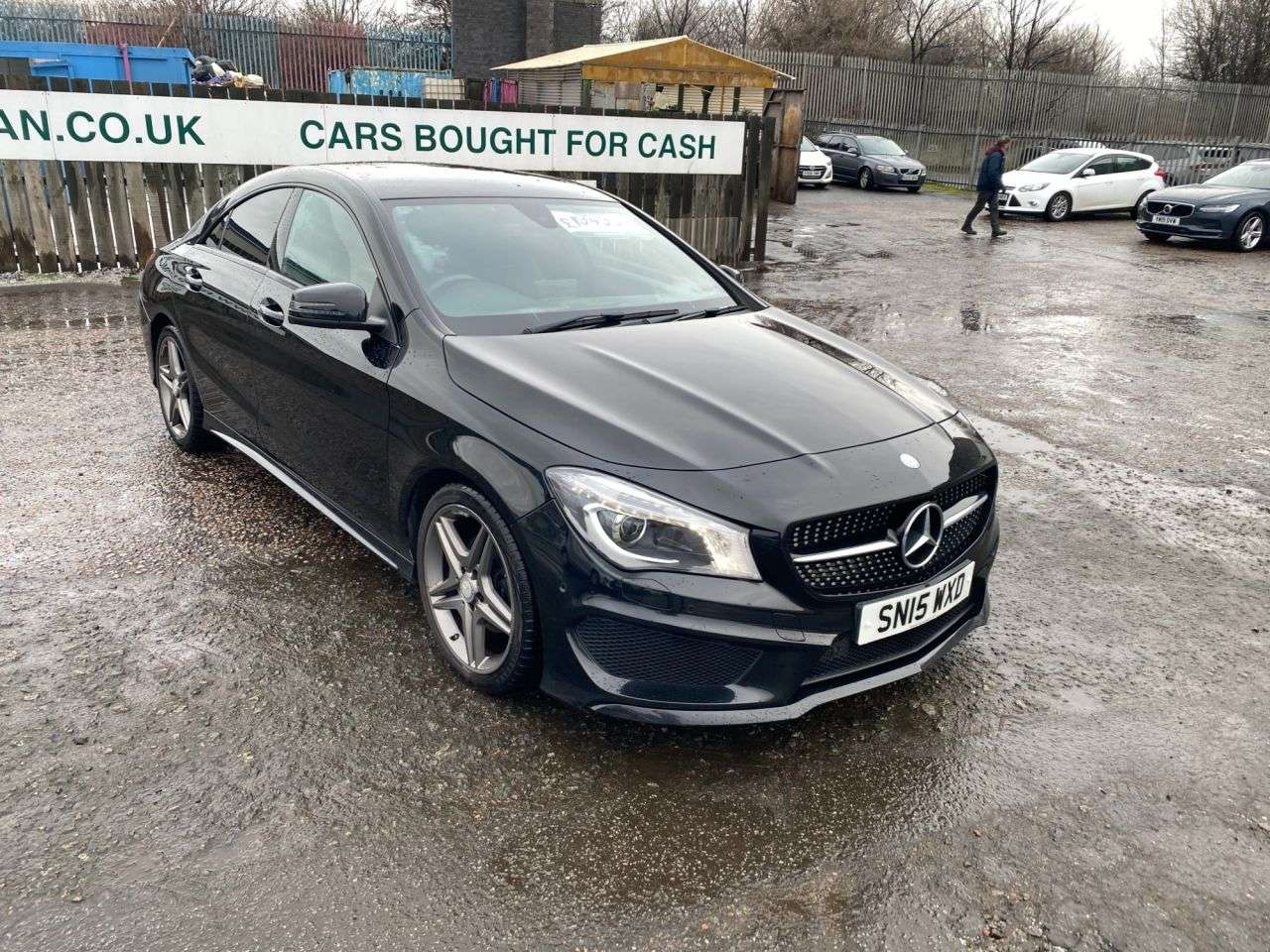 A 2015 MERCEDES-BENZ CLA 1.6 CLA180 AMG Sport Coupe 4dr Petrol Manual Euro 6 (s/s) (122 ps) PX WELCO A 2015 MERCEDES-BENZ CLA 1.6 CLA180 AMG Sport Coupe 4dr Petrol Manual Euro 6 (s/s) (122 ps) PX WELCO