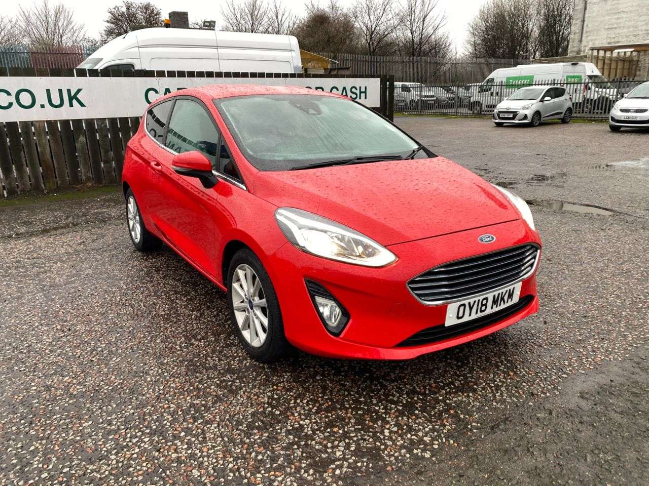 A 2018 FORD FIESTA 1.0T EcoBoost Titanium Hatchback 3dr Petrol Manual Euro 6 (s/s) (100 ps) LO A 2018 FORD FIESTA 1.0T EcoBoost Titanium Hatchback 3dr Petrol Manual Euro 6 (s/s) (100 ps) LO