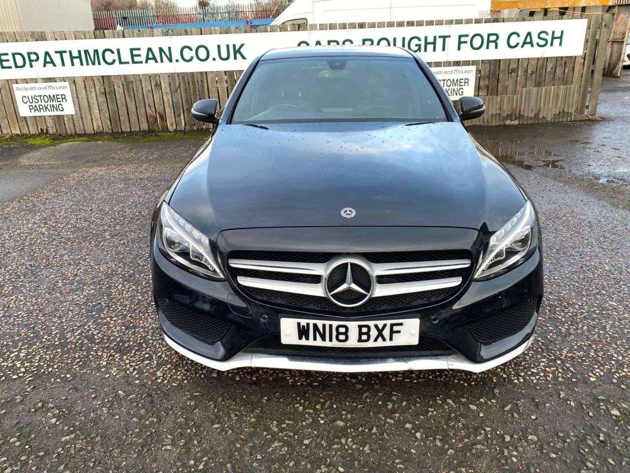 A 2018 MERCEDES-BENZ C-CLASS 2.1 C220d AMG Line Saloon 4dr Diesel G-Tronic+ Euro 6 (s/s) (170 ps) Just I A 2018 MERCEDES-BENZ C-CLASS 2.1 C220d AMG Line Saloon 4dr Diesel G-Tronic+ Euro 6 (s/s) (170 ps) Just I