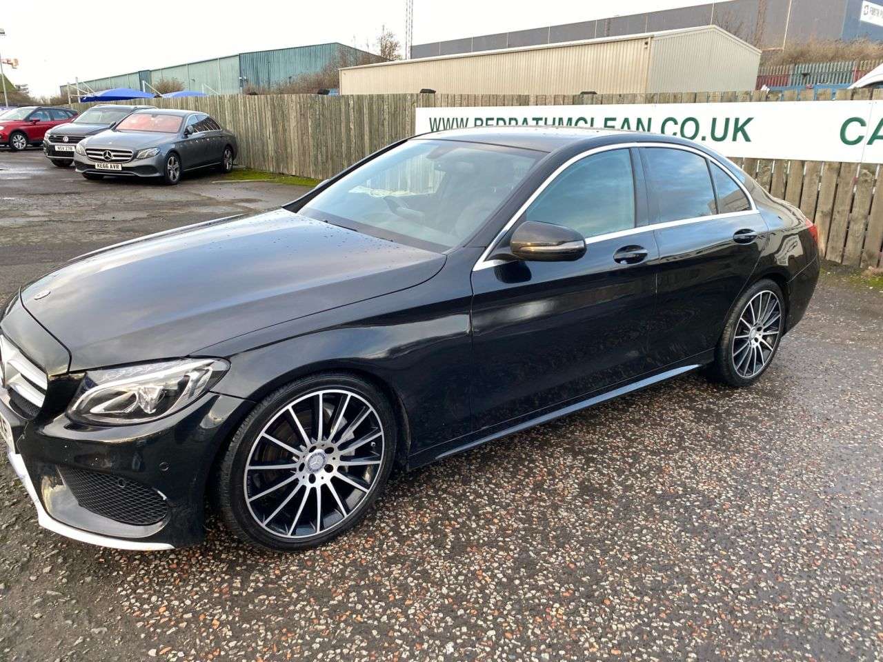 A 2018 MERCEDES-BENZ C-CLASS 2.1 C220d AMG Line Saloon 4dr Diesel G-Tronic+ Euro 6 (s/s) (170 ps) Just I A 2018 MERCEDES-BENZ C-CLASS 2.1 C220d AMG Line Saloon 4dr Diesel G-Tronic+ Euro 6 (s/s) (170 ps) Just I