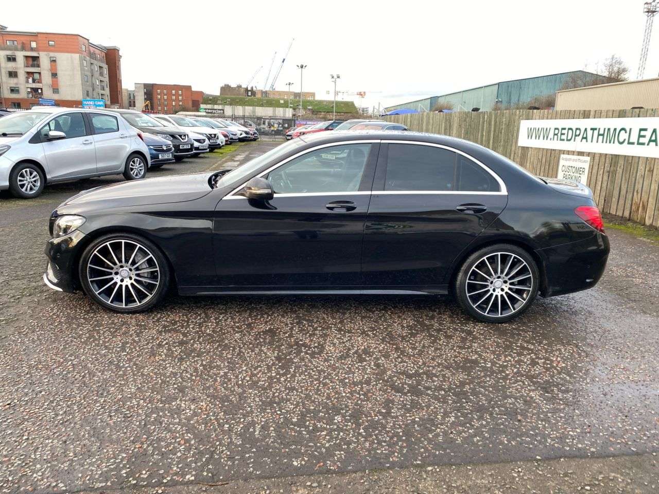 A 2018 MERCEDES-BENZ C-CLASS 2.1 C220d AMG Line Saloon 4dr Diesel G-Tronic+ Euro 6 (s/s) (170 ps) Just I A 2018 MERCEDES-BENZ C-CLASS 2.1 C220d AMG Line Saloon 4dr Diesel G-Tronic+ Euro 6 (s/s) (170 ps) Just I