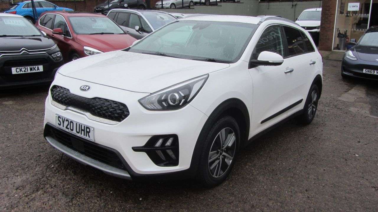 A 2020 KIA NIRO 1.6 GDi 2 SUV 5dr Petrol Hybrid DCT Euro 6 (s/s) (139 bhp) BLUETOOTH, PARKI A 2020 KIA NIRO 1.6 GDi 2 SUV 5dr Petrol Hybrid DCT Euro 6 (s/s) (139 bhp) BLUETOOTH, PARKI