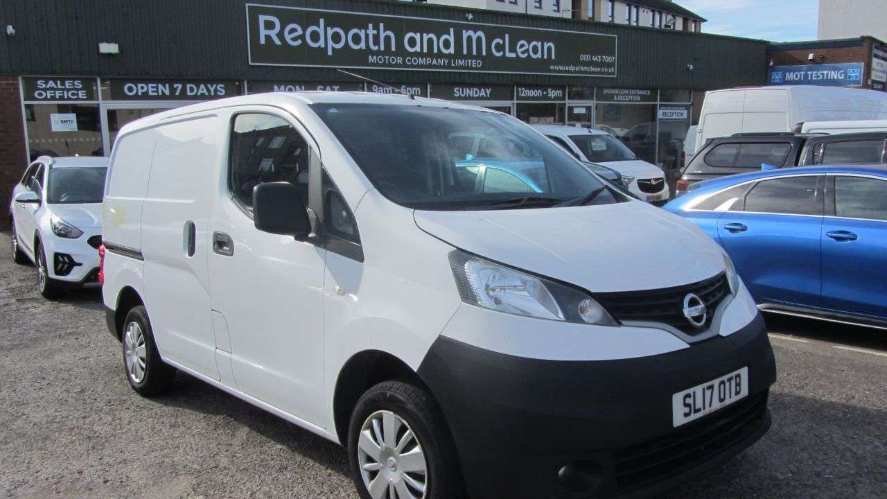 A 2017 NISSAN NV200 1.5 dCi Acenta Panel Van 6dr Diesel Manual SWB Euro 6 (90 ps) BLUETOOTH, PA A 2017 NISSAN NV200 1.5 dCi Acenta Panel Van 6dr Diesel Manual SWB Euro 6 (90 ps) BLUETOOTH, PA
