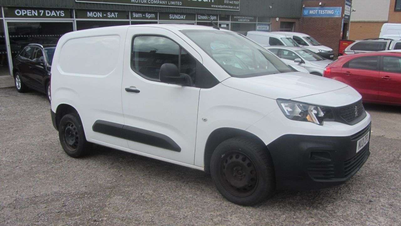 A 2021 PEUGEOT PARTNER 1.5 BlueHDi 1000 Professional Standard Panel Van 5dr Diesel Manual SWB Euro A 2021 PEUGEOT PARTNER 1.5 BlueHDi 1000 Professional Standard Panel Van 5dr Diesel Manual SWB Euro