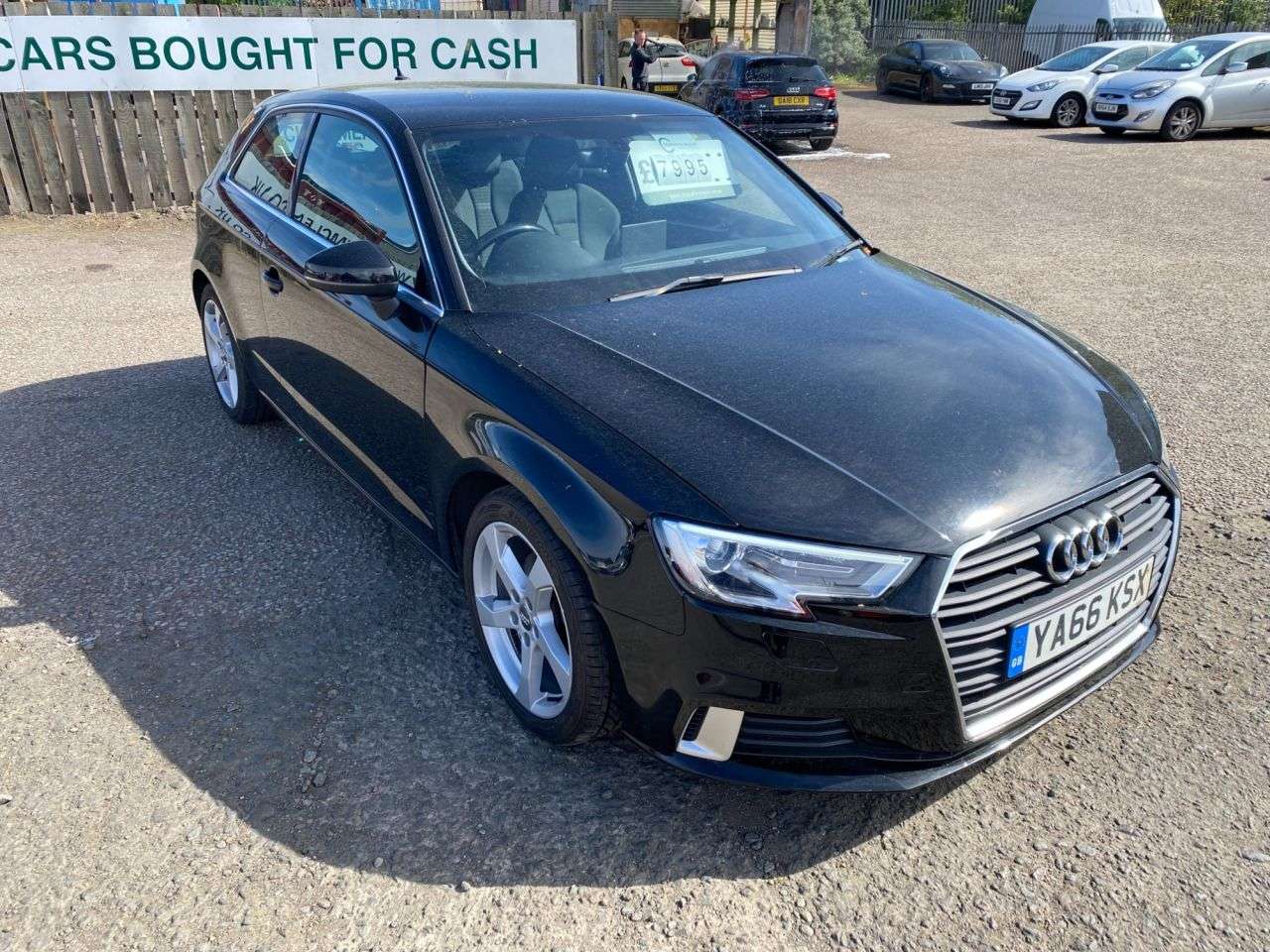 A 2017 AUDI A3 1.0 TFSI Sport Hatchback 3dr Petrol S Tronic Euro 6 (s/s) (116 ps) PX WELCO A 2017 AUDI A3 1.0 TFSI Sport Hatchback 3dr Petrol S Tronic Euro 6 (s/s) (116 ps) PX WELCO