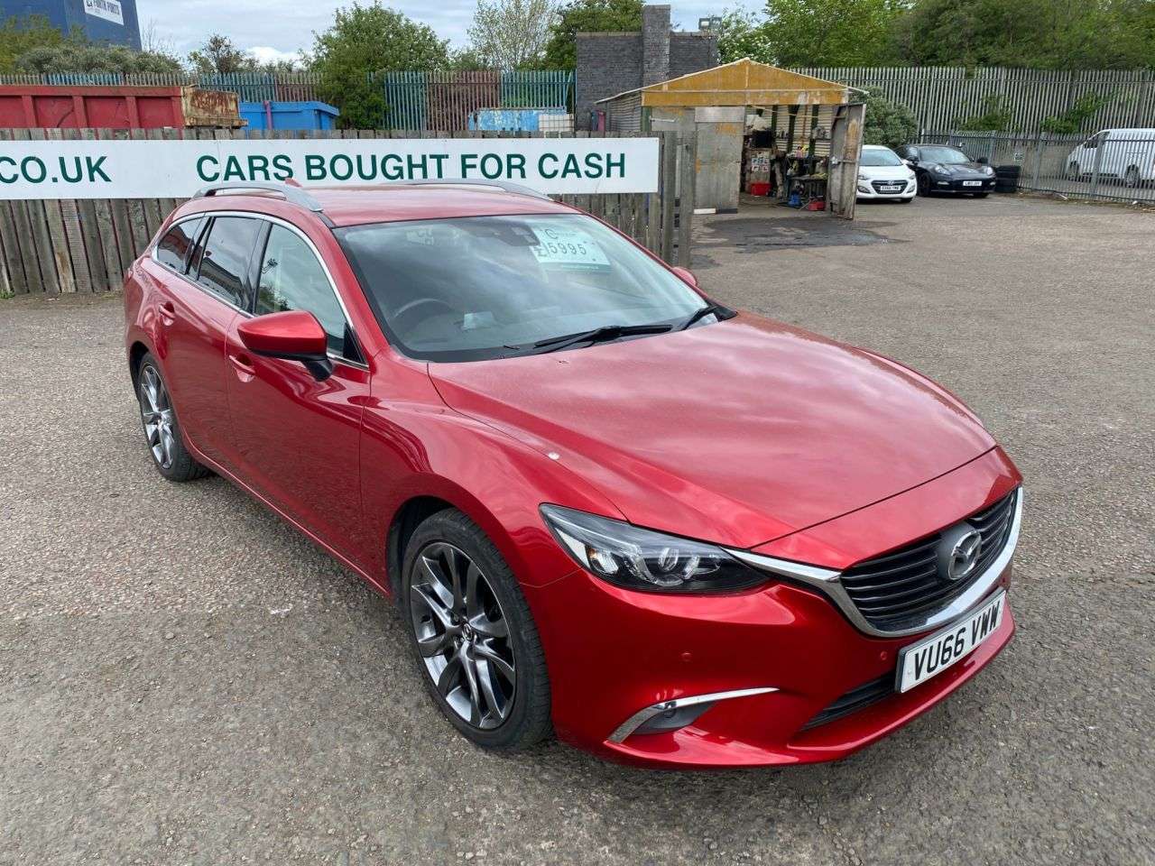 A 2016 MAZDA MAZDA6 2.2 SKYACTIV-D Sport Nav Tourer 5dr Diesel Manual Euro 6 (s/s) (150 ps) PX A 2016 MAZDA MAZDA6 2.2 SKYACTIV-D Sport Nav Tourer 5dr Diesel Manual Euro 6 (s/s) (150 ps) PX