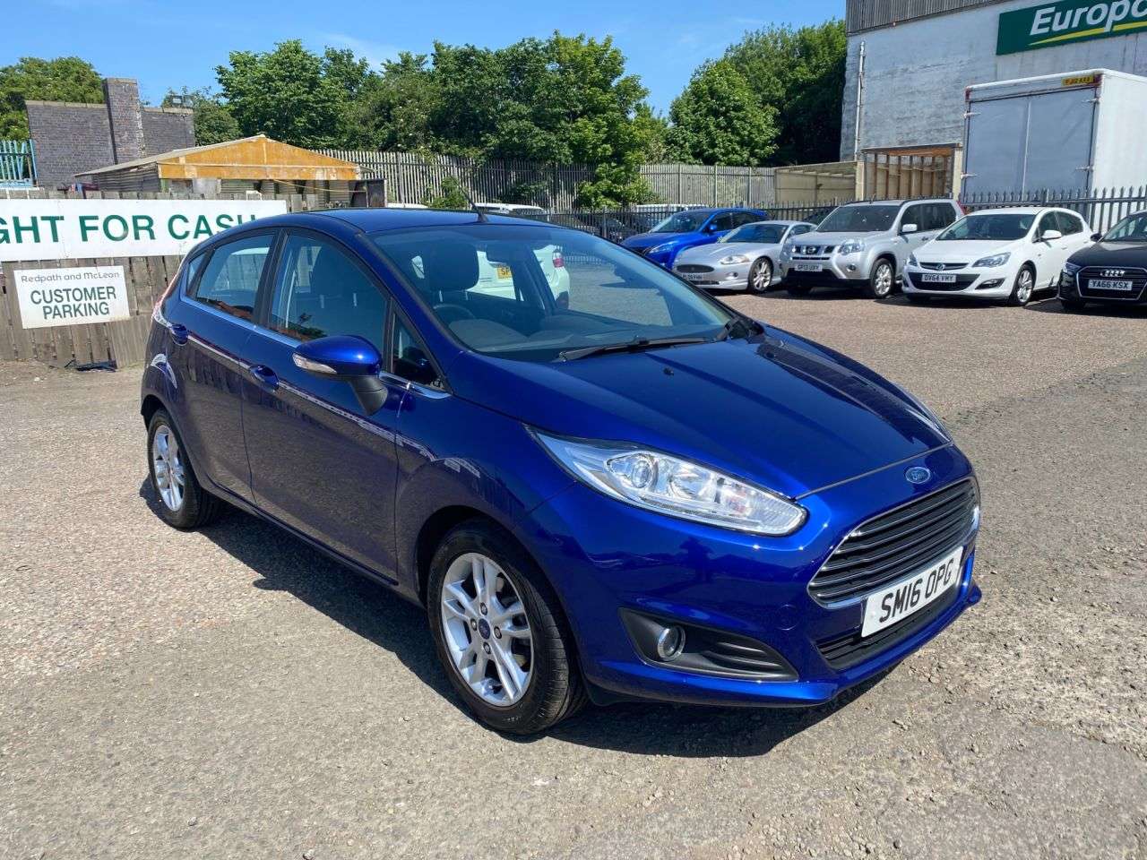 A 2016 FORD FIESTA 1.0T EcoBoost Zetec Hatchback 5dr Petrol Powershift Euro 6 (100 ps) PX WELC A 2016 FORD FIESTA 1.0T EcoBoost Zetec Hatchback 5dr Petrol Powershift Euro 6 (100 ps) PX WELC