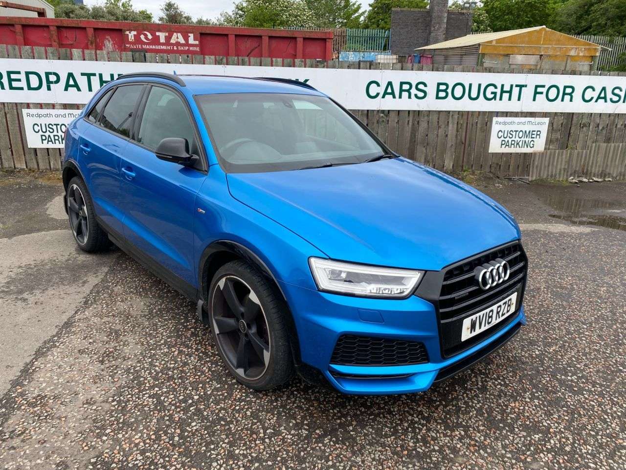 A 2018 AUDI Q3 2.0 TDI Black Edition SUV 5dr Diesel S Tronic quattro Euro 6 (s/s) (184 ps) A 2018 AUDI Q3 2.0 TDI Black Edition SUV 5dr Diesel S Tronic quattro Euro 6 (s/s) (184 ps)