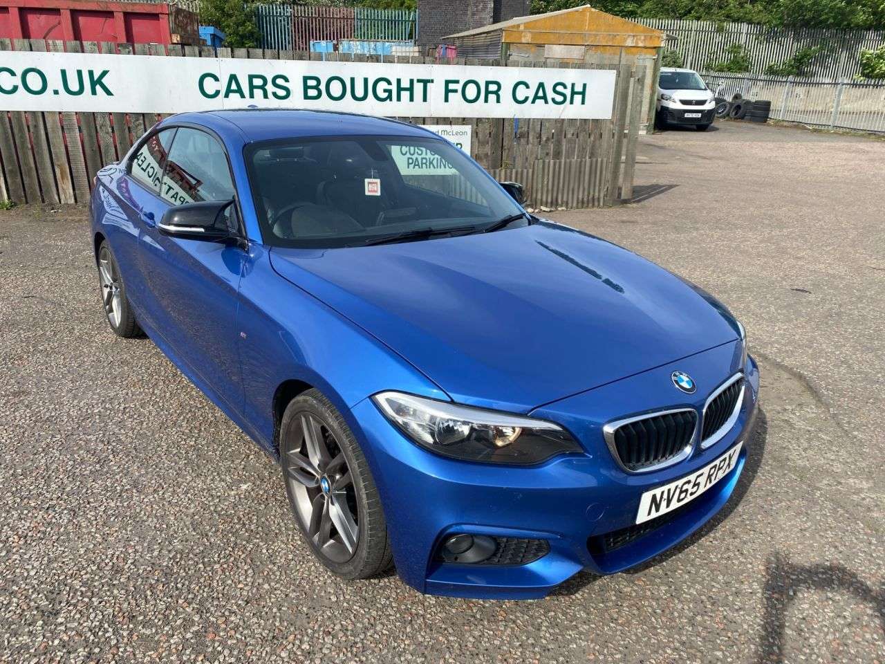 A 2015 BMW 2 SERIES 1.5 218i M Sport Coupe 2dr Petrol Manual Euro 6 (s/s) (136 ps) PX WELCOME F A 2015 BMW 2 SERIES 1.5 218i M Sport Coupe 2dr Petrol Manual Euro 6 (s/s) (136 ps) PX WELCOME F