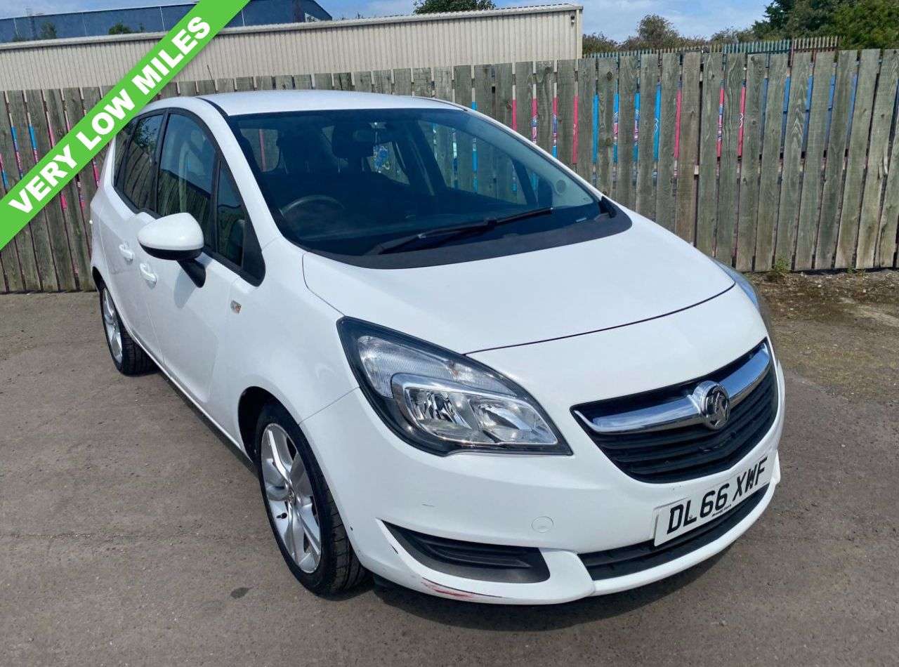 A 2016 VAUXHALL MERIVA 1.4i Club MPV 5dr Petrol Manual Euro 6 (100 ps) VERY LOW MILEAGE A 2016 VAUXHALL MERIVA 1.4i Club MPV 5dr Petrol Manual Euro 6 (100 ps) VERY LOW MILEAGE