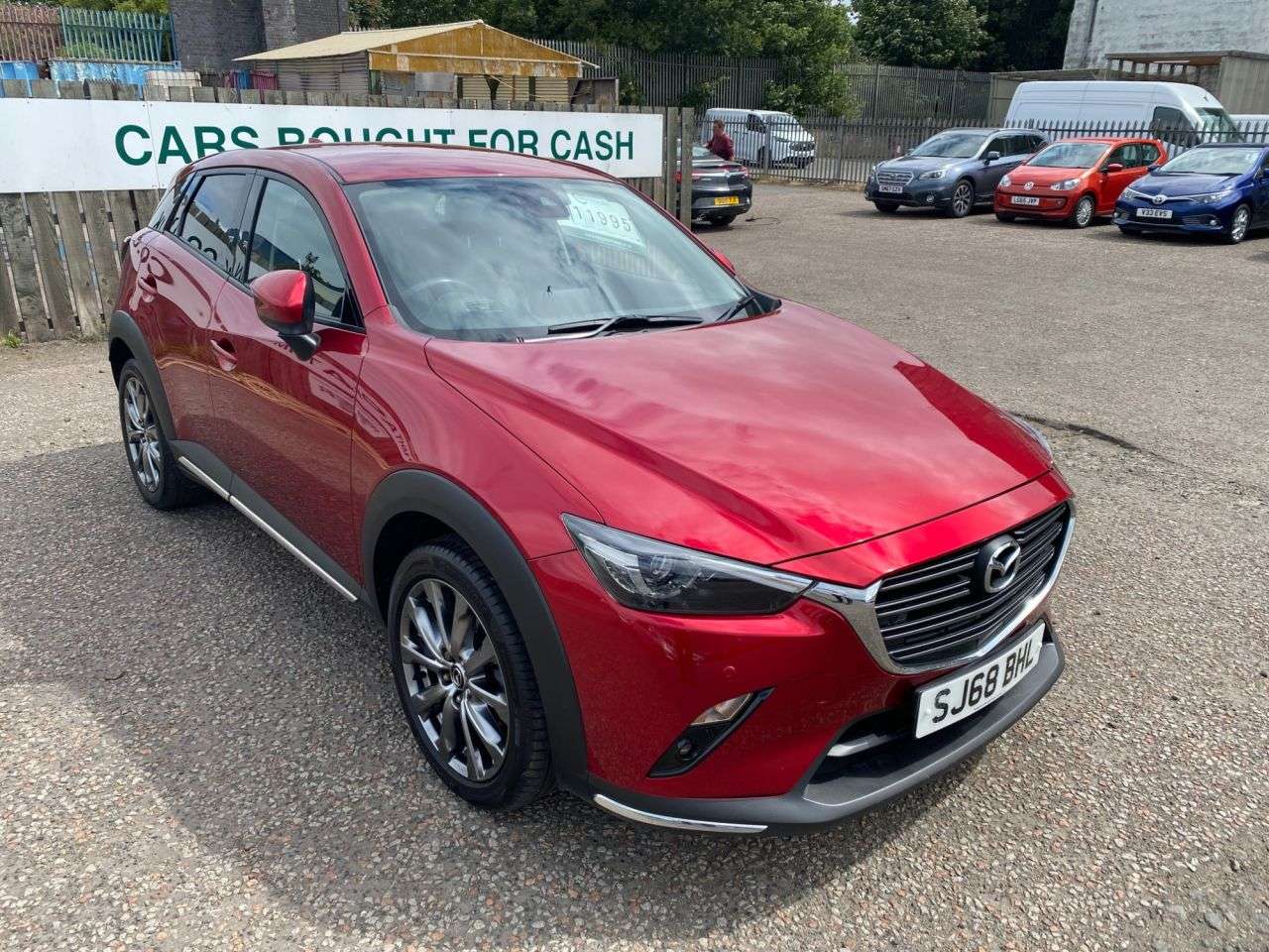 A 2018 MAZDA CX-3 2.0 SKYACTIV-G Sport Nav+ SUV 5dr Petrol Manual 4WD Euro 6 (s/s) (150 ps) P A 2018 MAZDA CX-3 2.0 SKYACTIV-G Sport Nav+ SUV 5dr Petrol Manual 4WD Euro 6 (s/s) (150 ps) P
